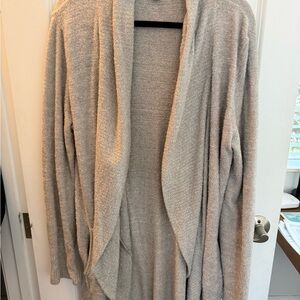 Barefoot Dreams Women's Open Front Cardigan - Gray